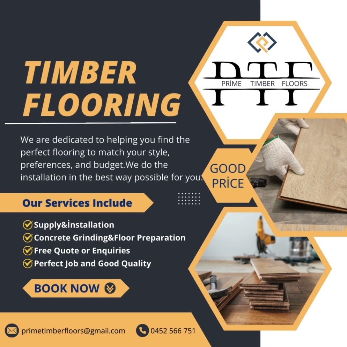 🔹 Prime Timber Floors – Melbourne
